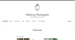 Desktop Screenshot of hideawayphotography.com